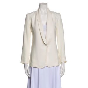 $1500 Nili Lotan Ivory White Blazer sz 0 XS
